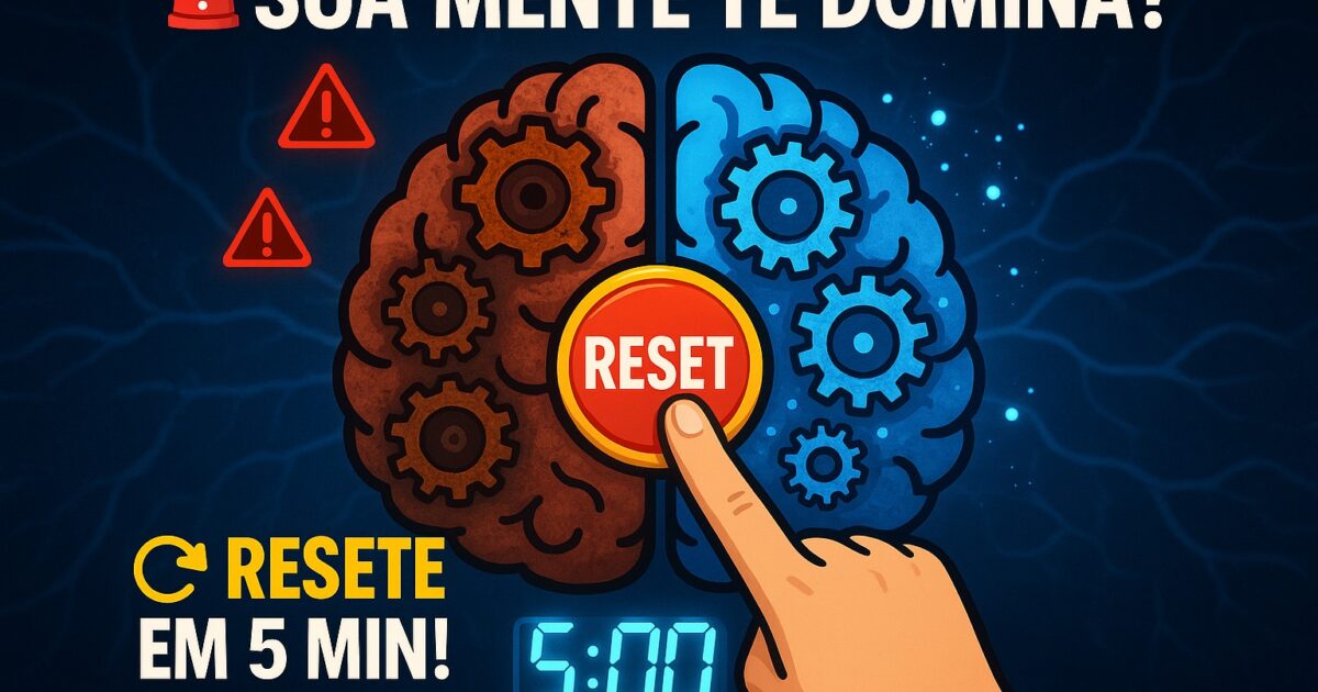Como Resetar e Controlar a Mente em 5 Minutos