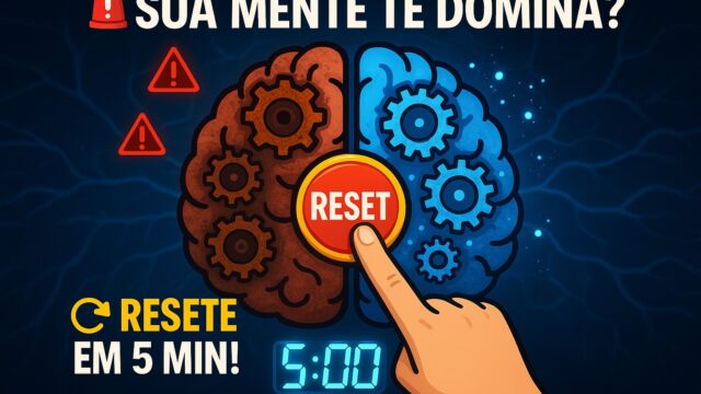 Como Resetar e Controlar a Mente em 5 Minutos